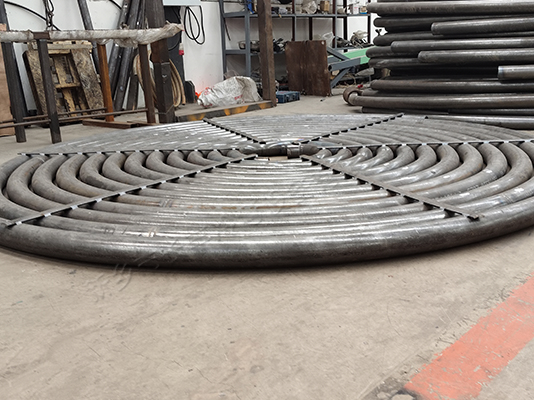 ?108×6mm厚 扁平蚊香盤(pán)管加工