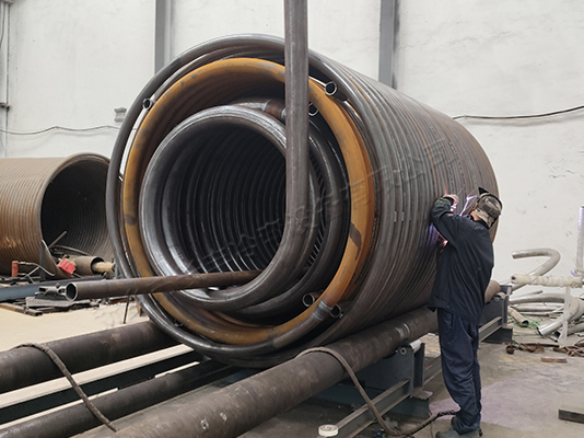 鍋爐螺旋盤管加工