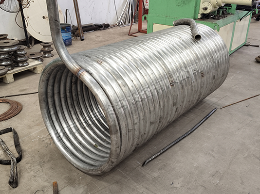 ?76×5mm厚 中徑750盤管加工