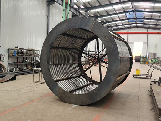 ?108*6mm厚換熱器盤管加工